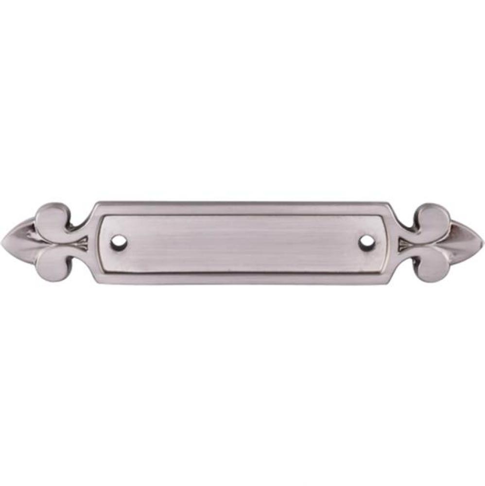 Dover Backplate 2 1/2 Inch (c-c) Brushed Satin Nickel