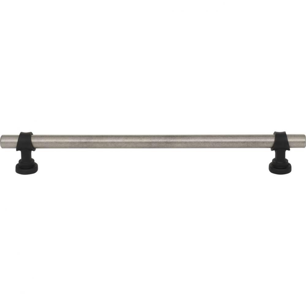 Bit Pull 8 13/16 Inch (c-c) Pewter Antique and Flat Black