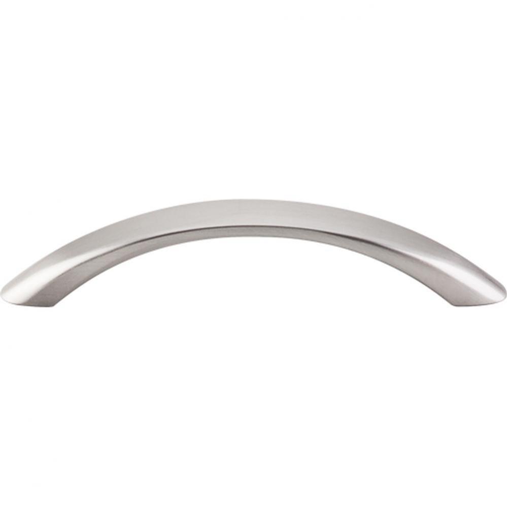 Bow Pull 3 3/4 Inch (c-c) Brushed Satin Nickel