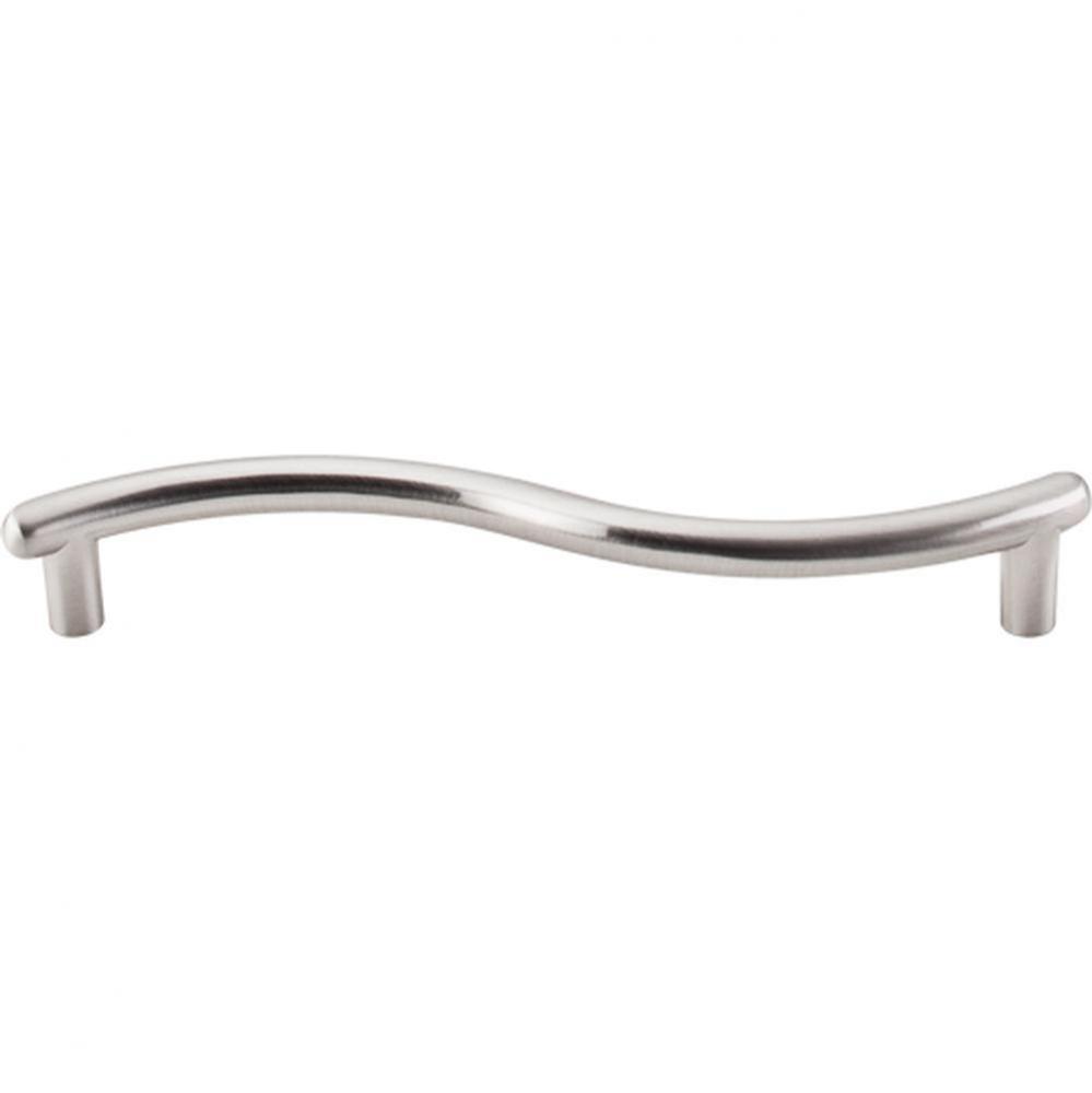 Spiral Pull 5 1/16 Inch (c-c) Brushed Satin Nickel