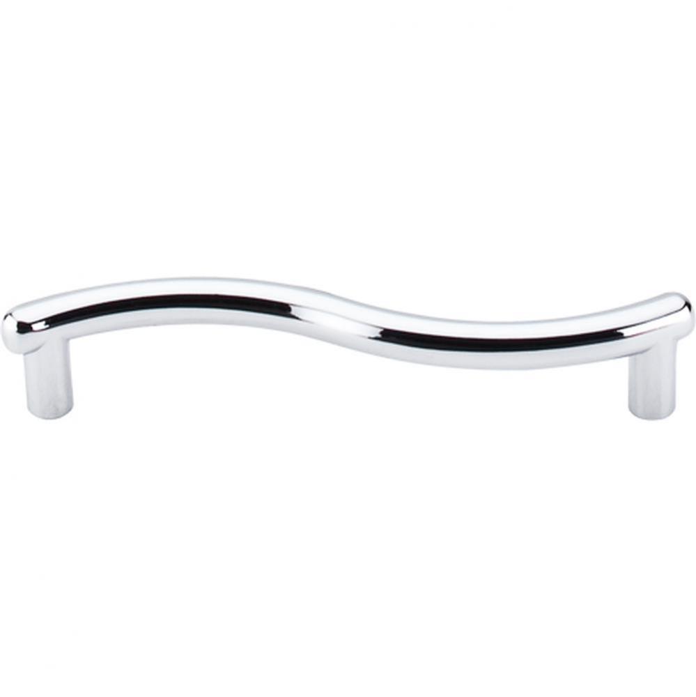 Spiral Pull 3 3/4 Inch (c-c) Polished Chrome