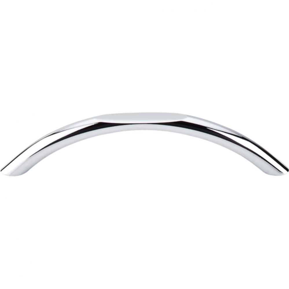 Curved Pull 5 1/16 Inch (c-c) Polished Chrome