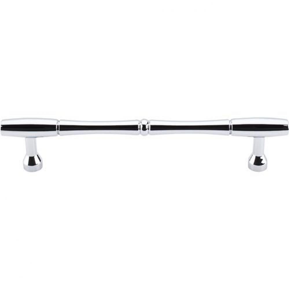 Nouveau Bamboo Pull 7 Inch (c-c) Polished Chrome