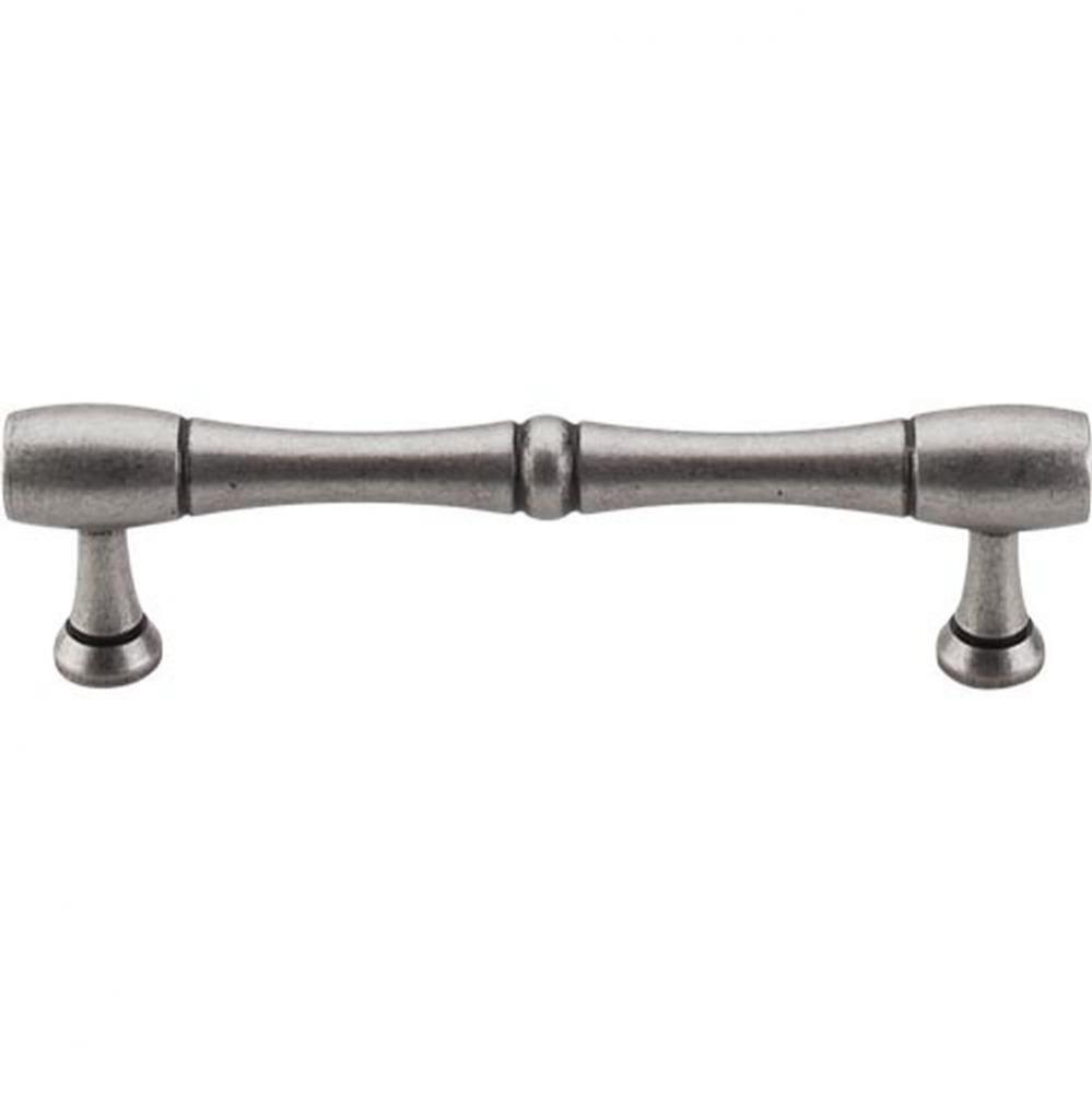 Nouveau Bamboo Pull 3 3/4 Inch (c-c) Pewter Antique