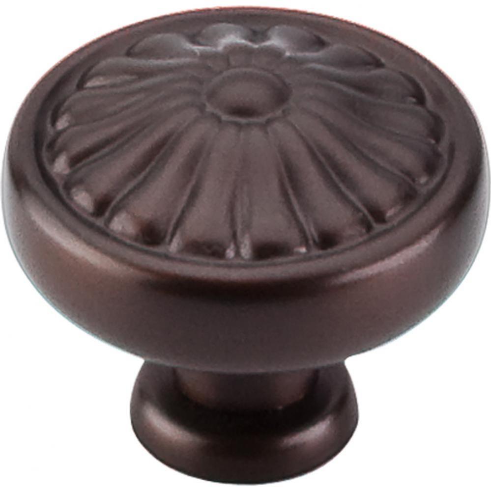 Flower Knob 1 1/4 Inch Oil Rubbed Bronze