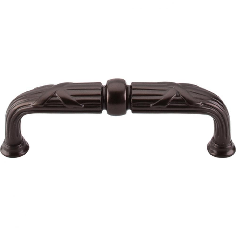 Ribbon and Reed D Pull 3 3/4 Inch (c-c) Oil Rubbed Bronze