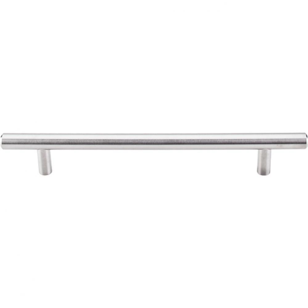 Solid Bar Pull 6 5/16 Inch (c-c) Brushed Stainless Steel
