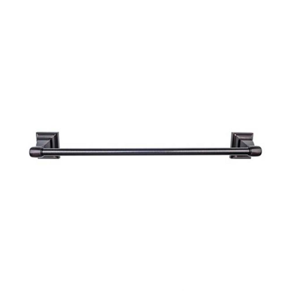 Stratton Bath Towel Bar 24 Inch Single Tuscan Bronze