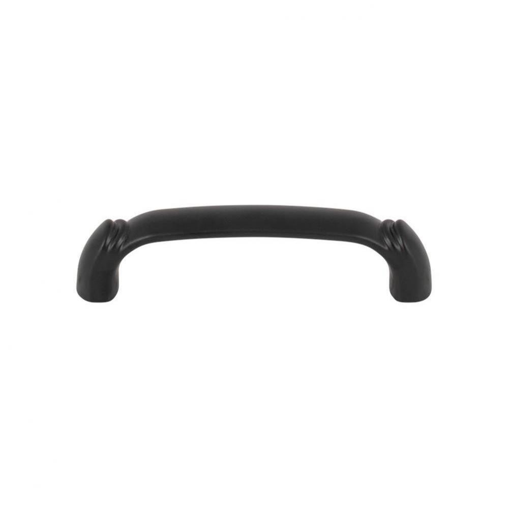 Pomander Pull 3 3/4 Inch (c-c) Flat Black