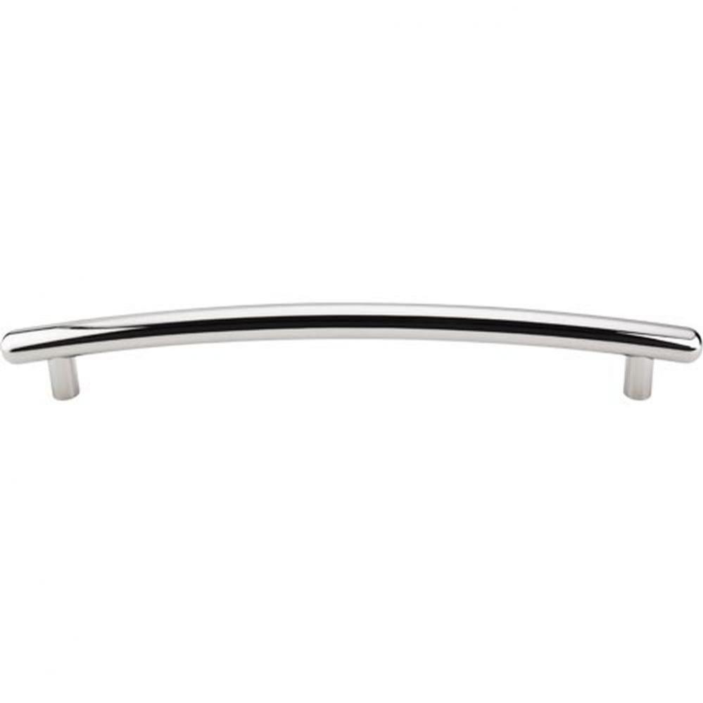 Curved Appliance Pull 12 Inch (c-c) Polished Nickel
