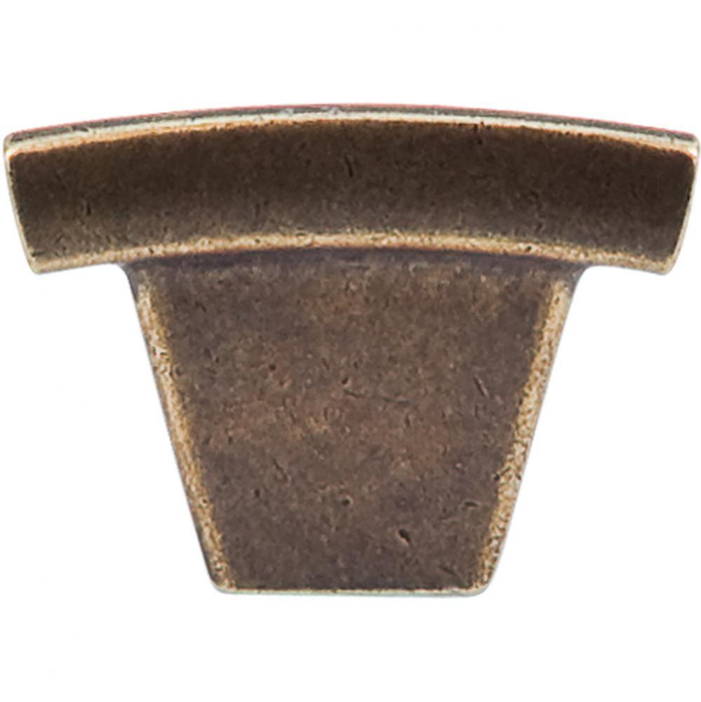 Arched Knob 1 1/2 Inch German Bronze