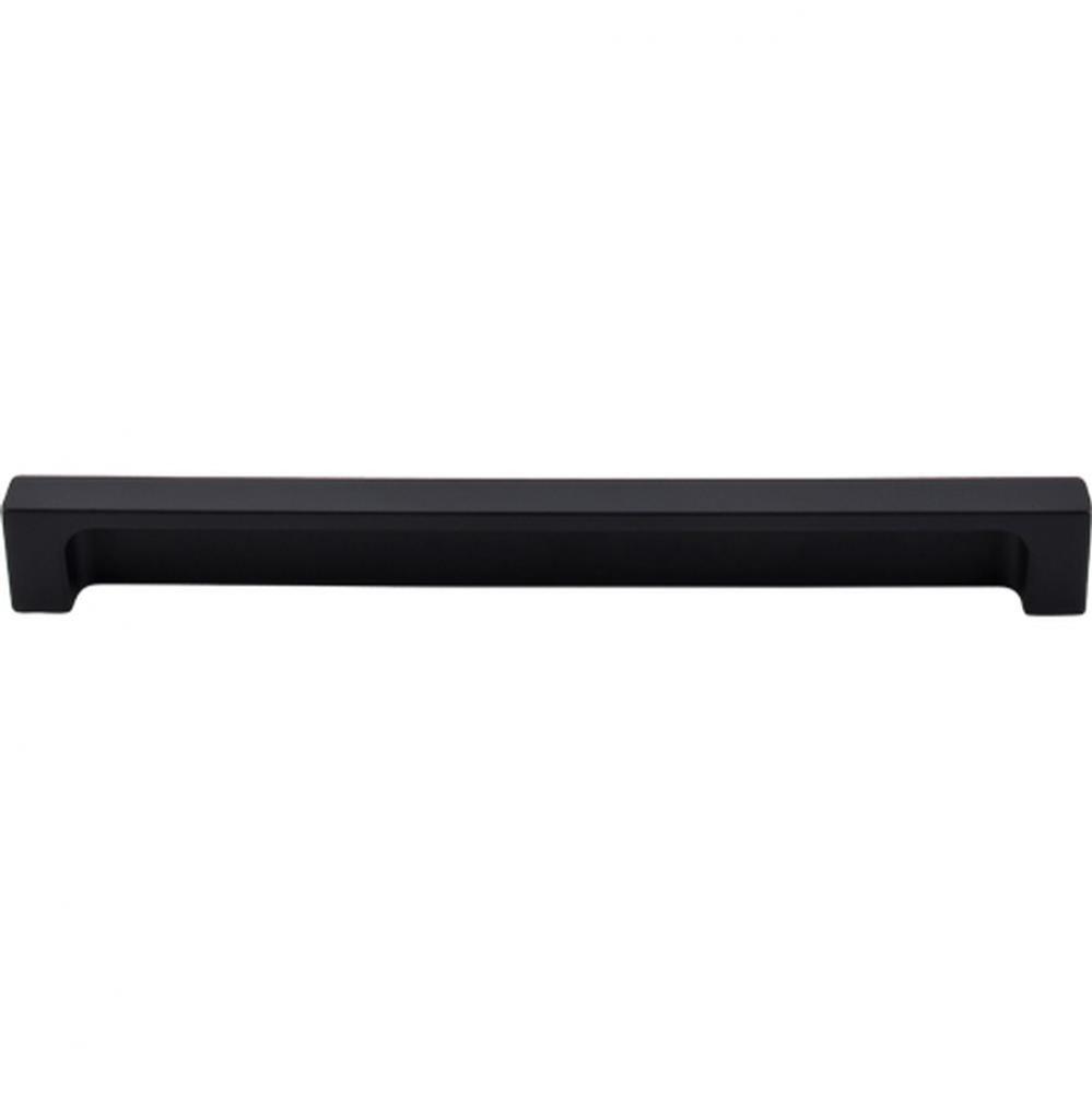 Modern Metro Tab Pull 8 Inch (c-c) Flat Black