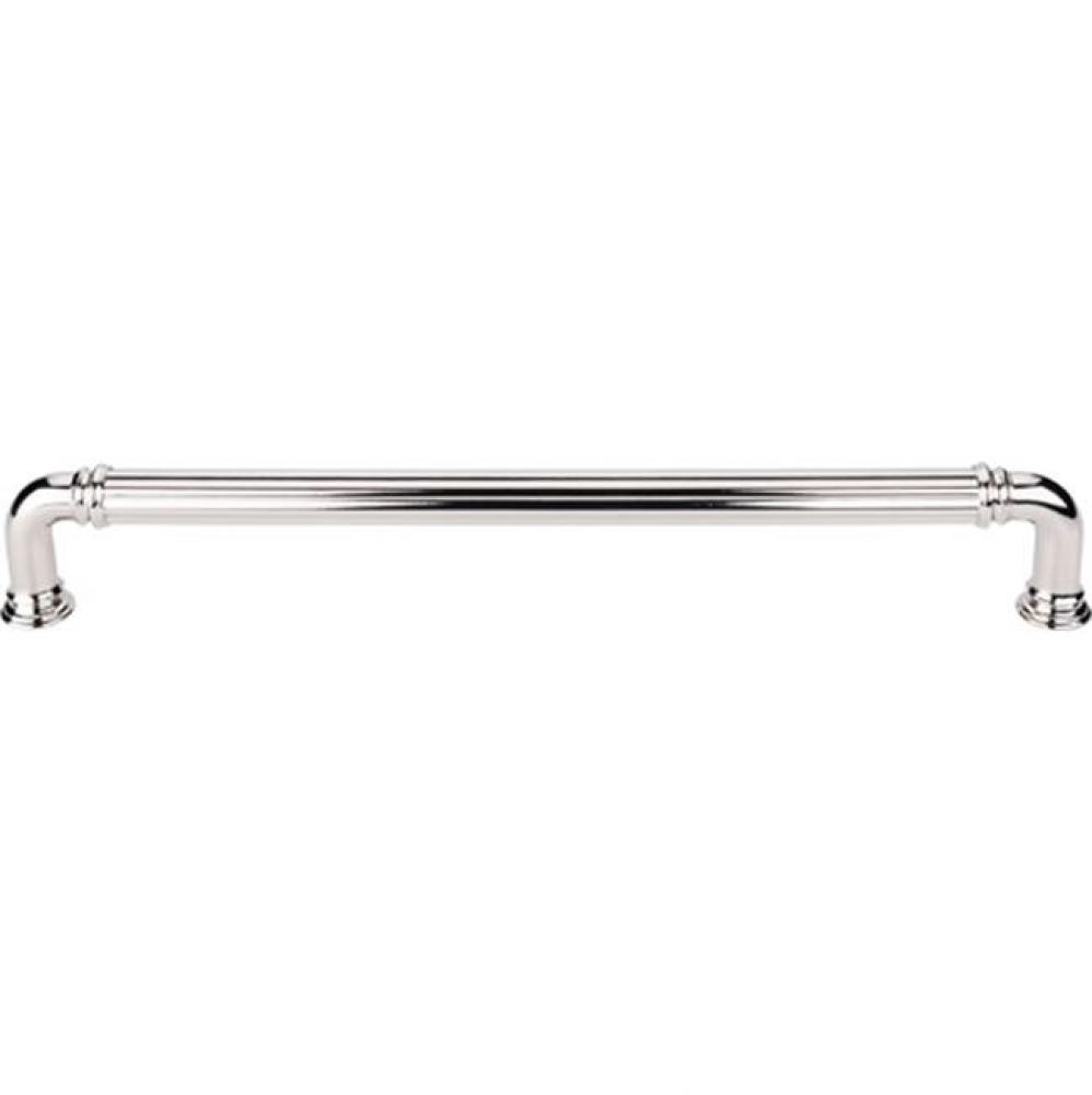 Reeded Appliance Pull 12 Inch (c-c) Polished Nickel