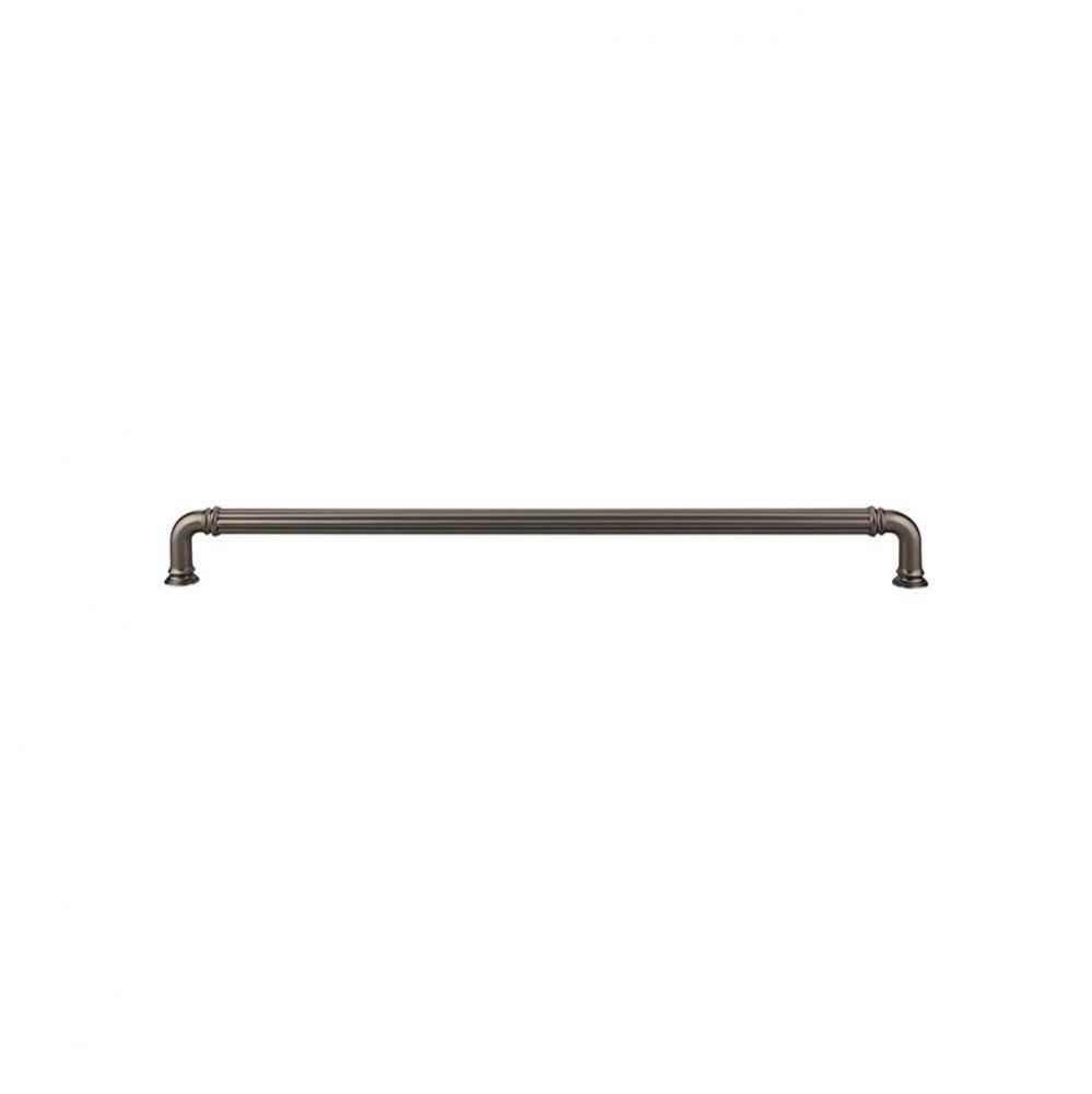 Reeded Appliance Pull 18 Inch (c-c) Ash Gray