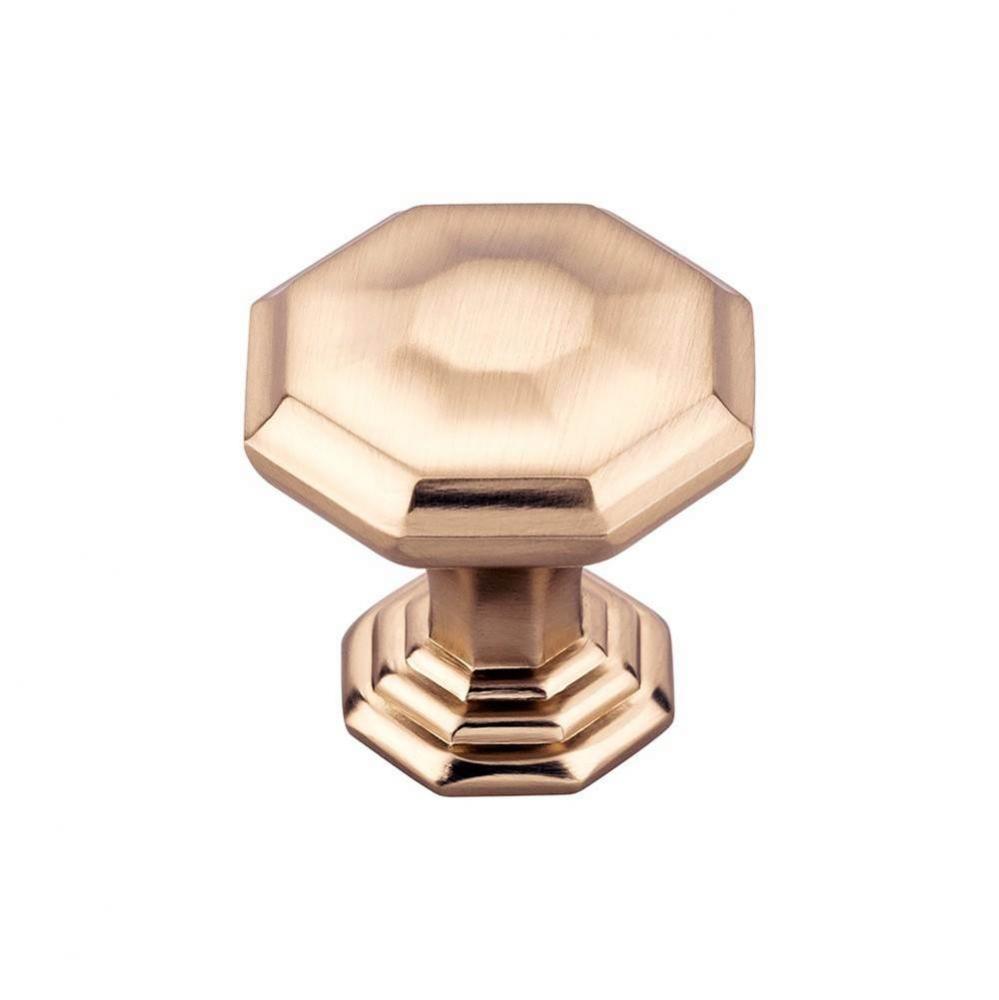 Chalet Knob 1 1/8 Inch Honey Bronze