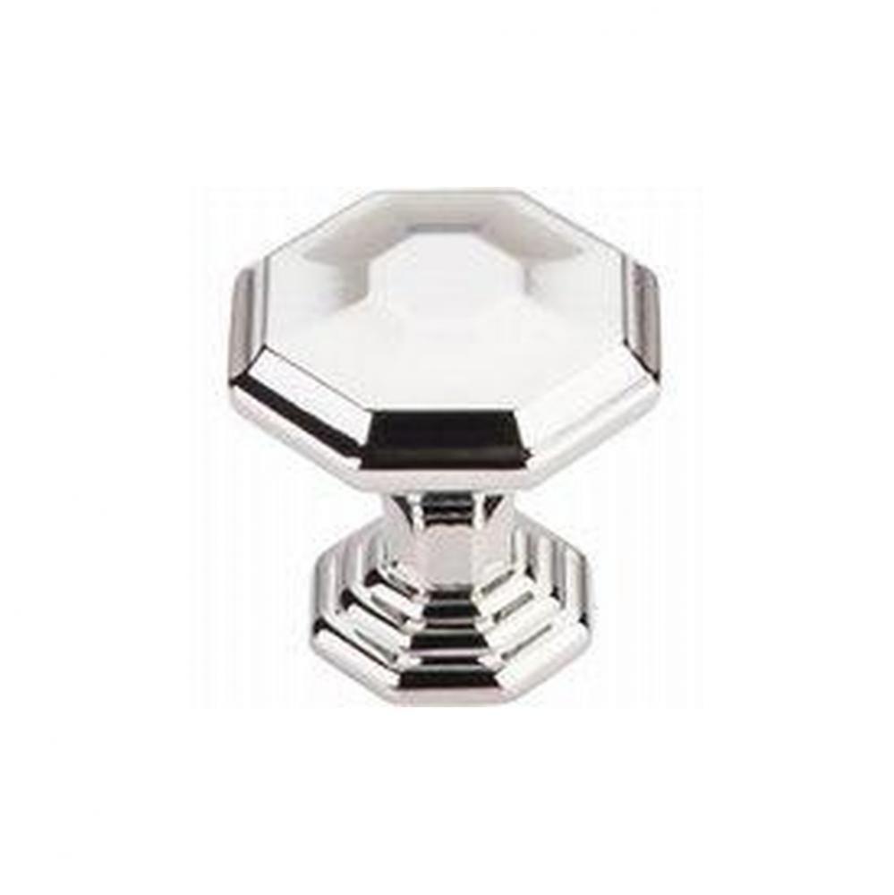 Chalet Knob 1 1/8 Inch Polished Nickel