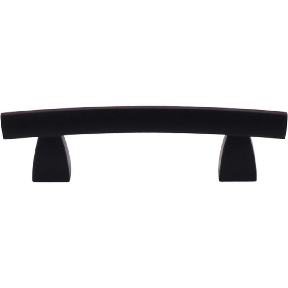 Arched Pull 3 Inch (c-c) Flat Black