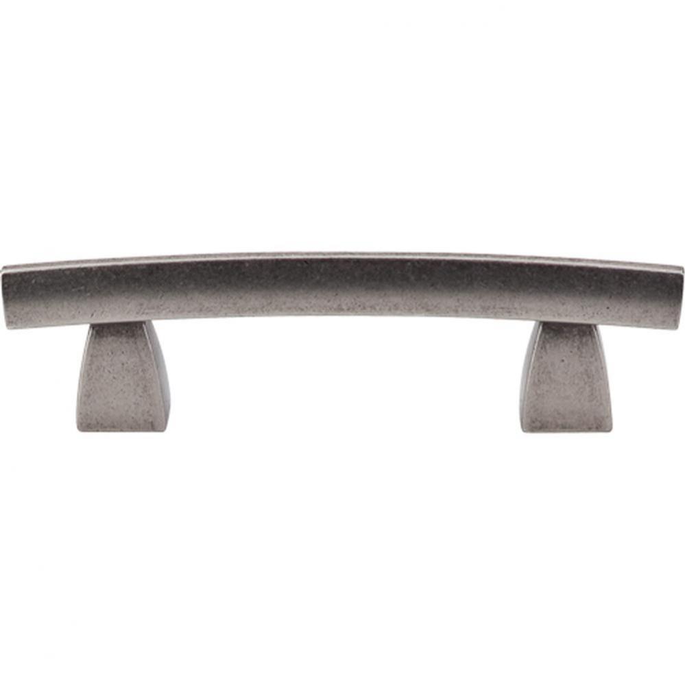 Arched Pull 3 Inch (c-c) Pewter Antique