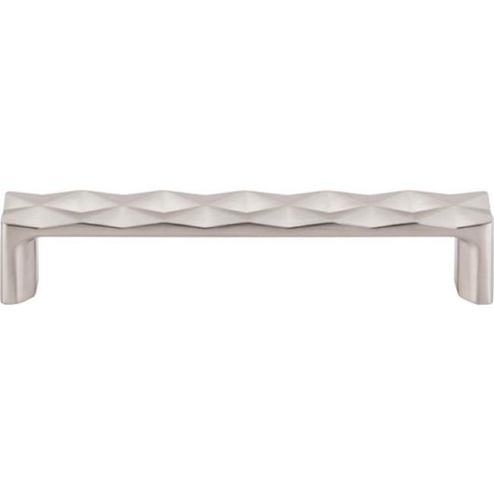 Quilted Pull 5 1/16 Inch (c-c) Brushed Satin Nickel