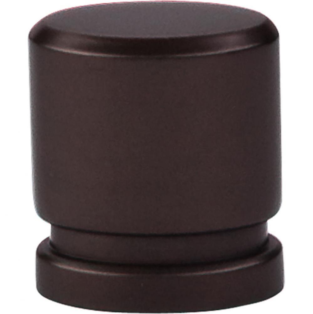 Oval Knob 1 Inch Oil Rubbed Bronze