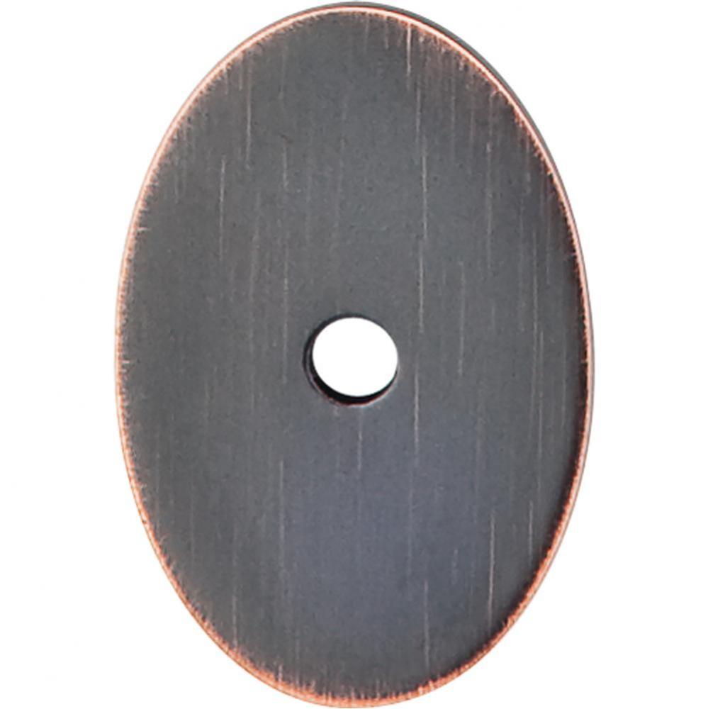 Oval Backplate 1 1/2 Inch Tuscan Bronze