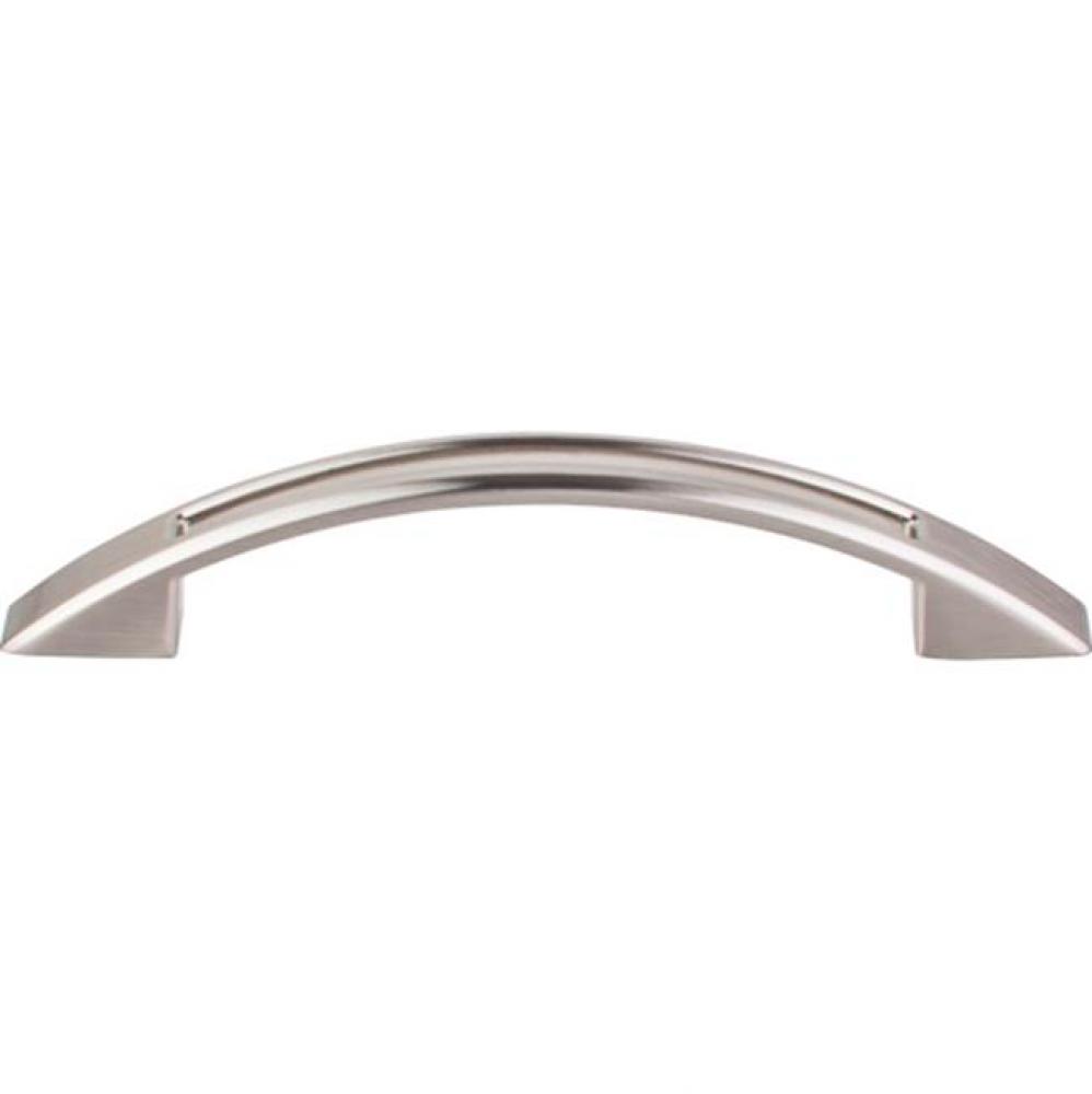 Tango Cut Out Pull 3 3/4 Inch (c-c) Brushed Satin Nickel