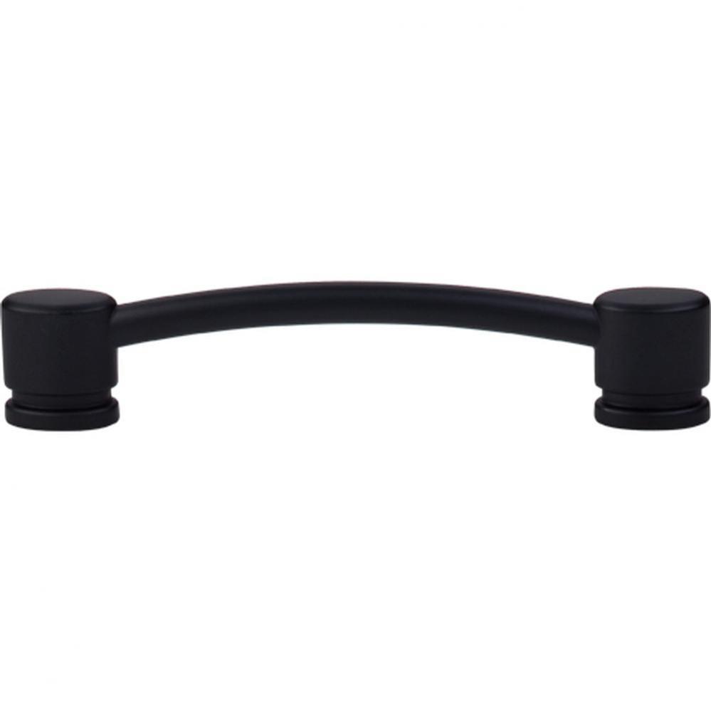 Oval Thin Pull 5 Inch (c-c) Flat Black