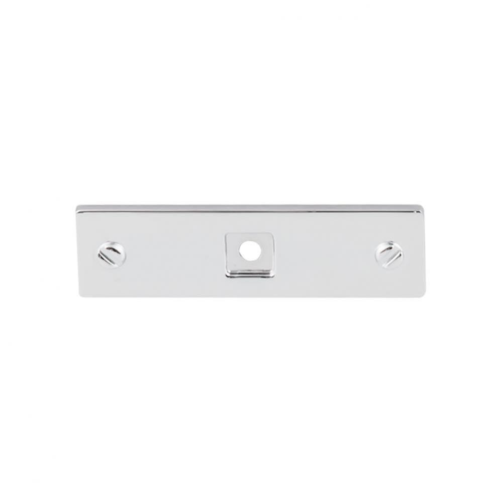 Channing Backplate 3 Inch Polished Chrome