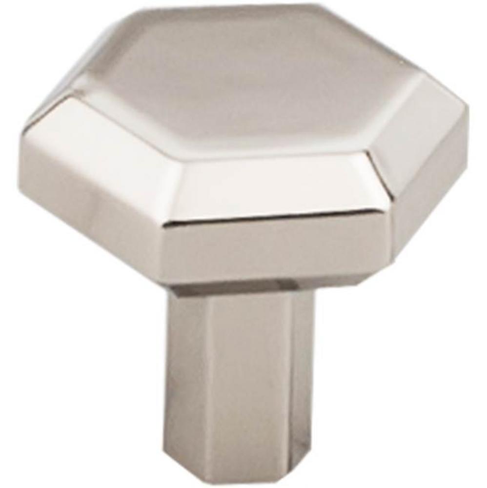 Lydia Knob 1 1/8 Inch Polished Nickel