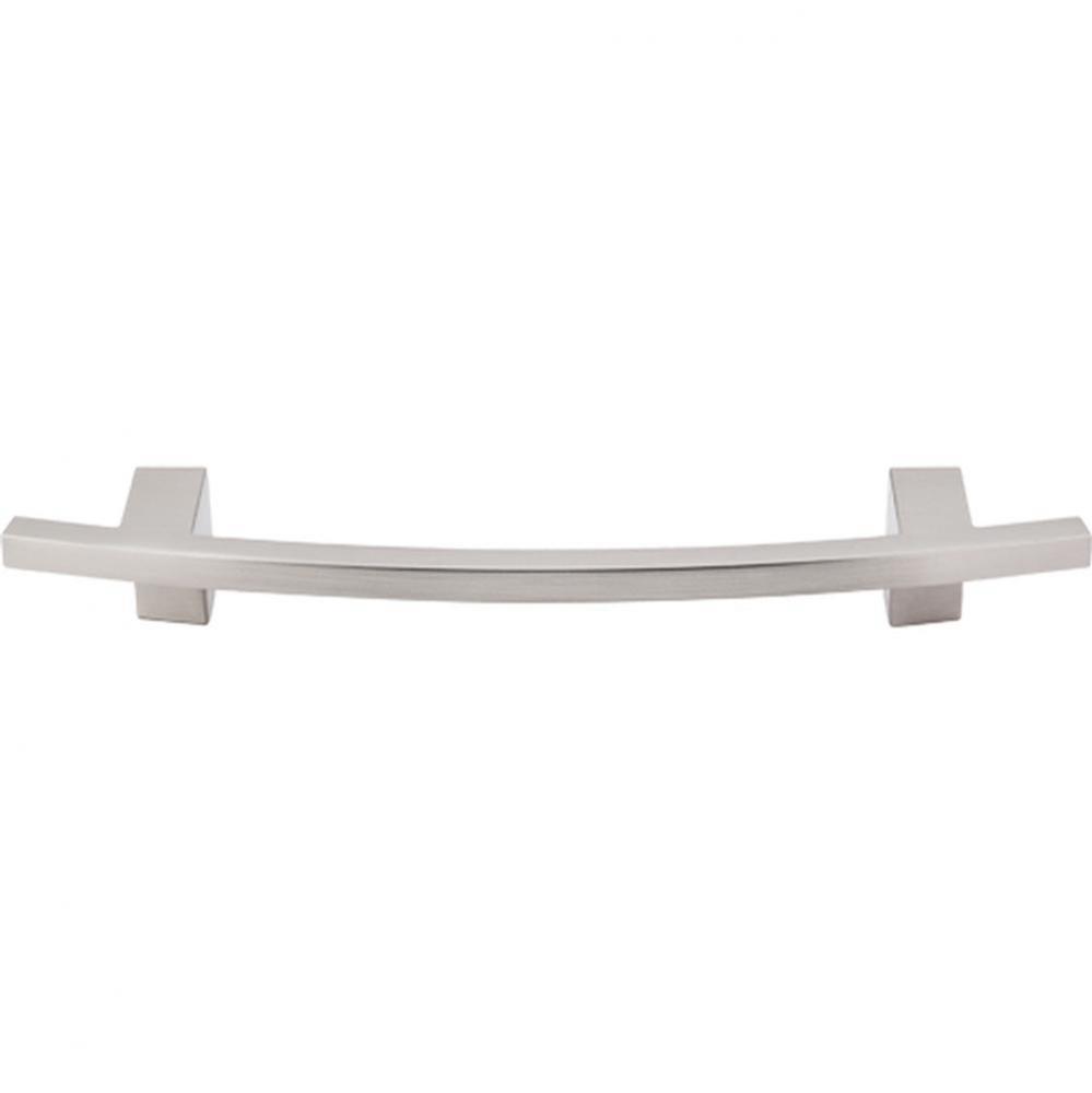 Slanted Pull 5 Inch (c-c) Brushed Satin Nickel