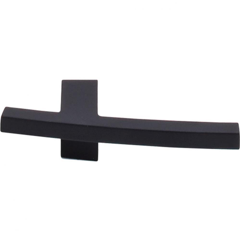 Slanted B Knob 3 Inch Flat Black