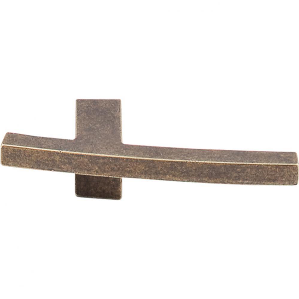 Slanted B Knob 3 Inch German Bronze