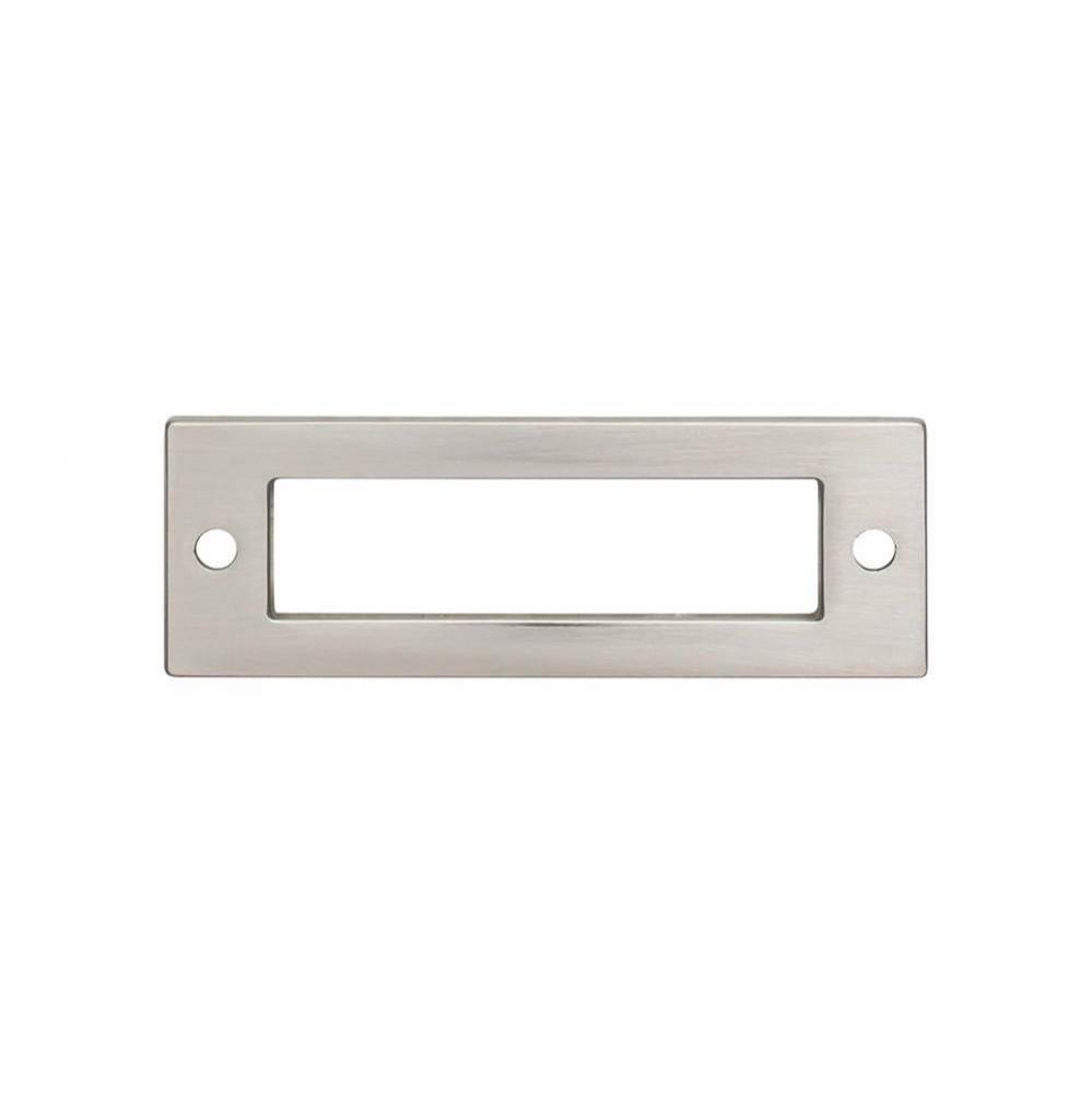 Hollin Backplate 3 Inch Brushed Satin Nickel