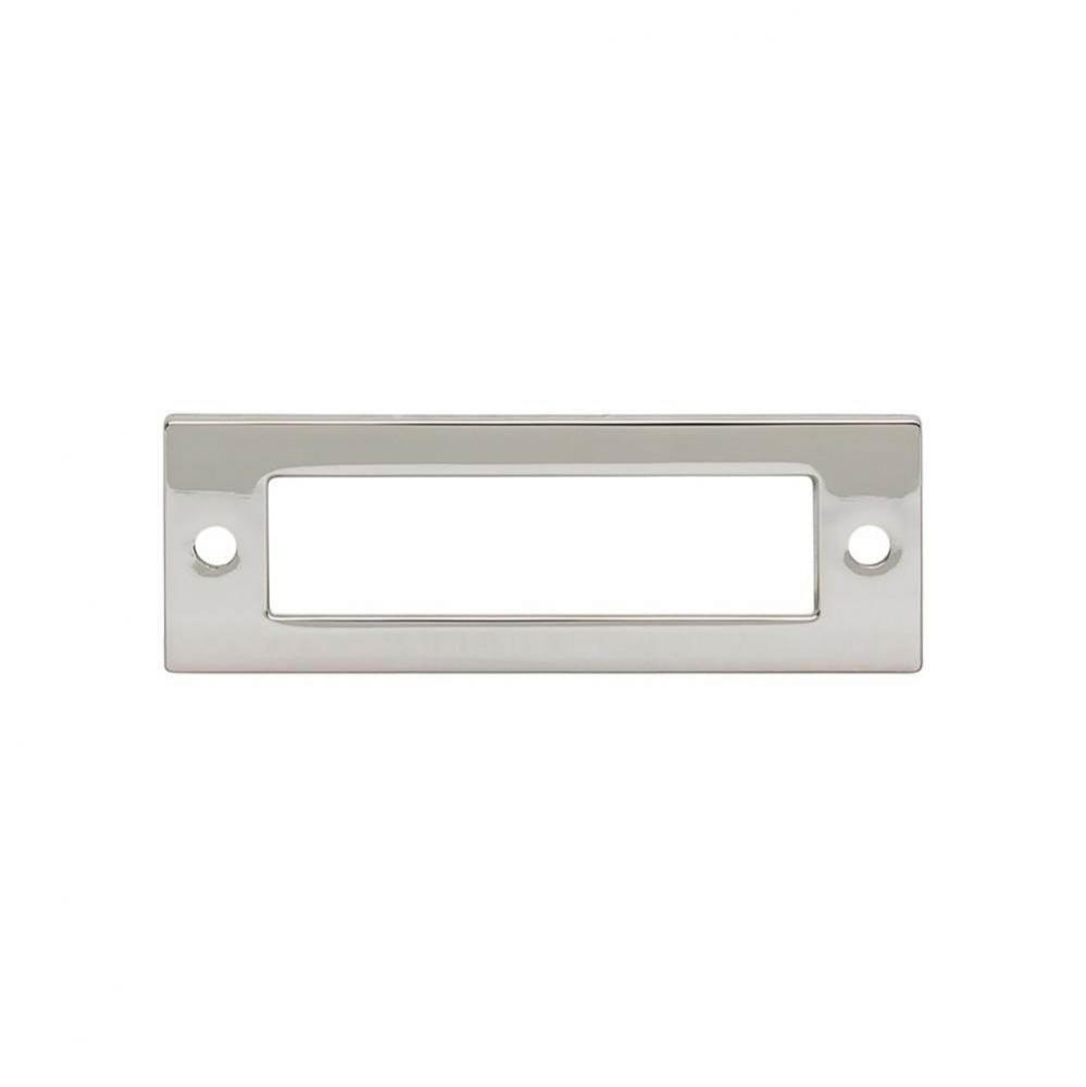 Hollin Backplate 3 Inch Polished Nickel