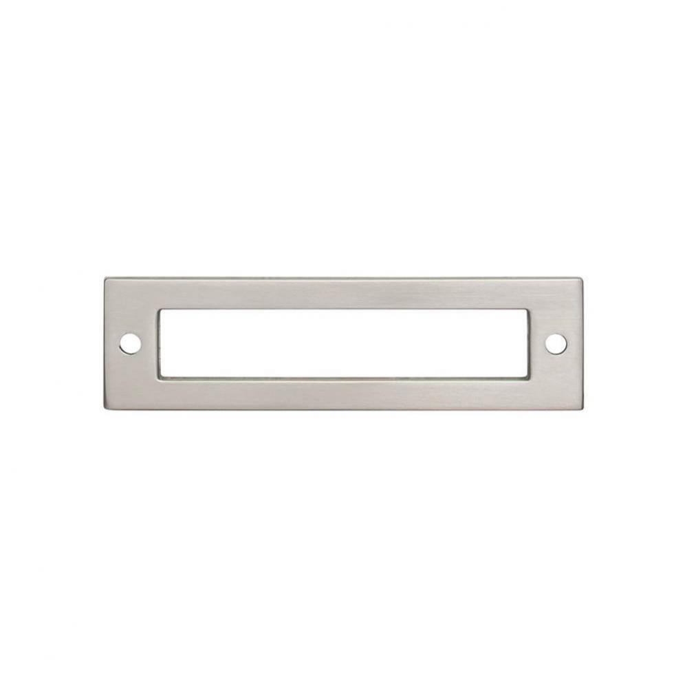 Hollin Backplate 3 3/4 Inch Brushed Satin Nickel