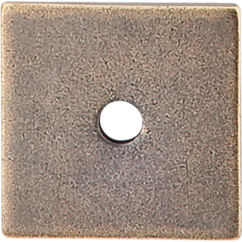 Square Backplate 1 Inch German Bronze