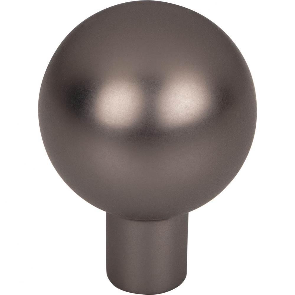 Brookline Knob 1 Inch Ash Gray