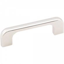 Top Knobs 264-3NI - ALVAR 3-11/16" Overall Length Cabinet Pull. Holes are 3" center-to-center.