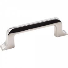 Top Knobs 839-3NI - CALLIE 4-3/16" Overall Length Cabinet Pull. Holes are 3" center-to-center.