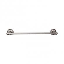 Top Knobs ED10APE - Edwardian Bath Towel Bar 30 Inch Single - Ribbon Bplate Antique Pewter