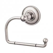 Top Knobs ED4APD - Edwardian Bath Tissue Hook Plain Backplate Antique Pewter