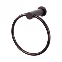 Top Knobs HOP5ORB - Hopewell Bath Ring  Oil Rubbed Bronze