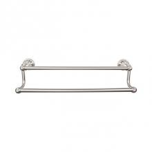 Top Knobs HUD11BSN - Hudson Bath Towel Bar 30 Inch Double Brushed Satin Nickel