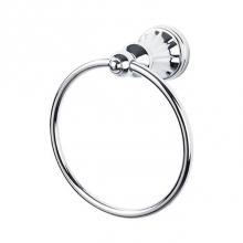 Top Knobs HUD5PC - Hudson Bath Ring  Polished Chrome