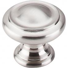 Top Knobs M1116 - Dome Knob 1 1/8 Inch Brushed Satin Nickel
