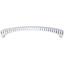 Top Knobs M1139 - Grooved Pull 6 5/16 Inch (c-c) Polished Chrome