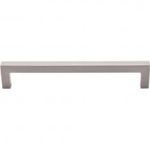 Top Knobs M1155 - Square Bar Pull 6 5/16 Inch (c-c) Brushed Satin Nickel