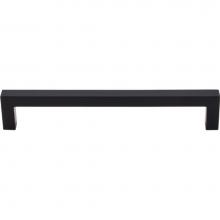 Top Knobs M1156 - Square Bar Pull 6 5/16 Inch (c-c) Flat Black