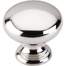 Top Knobs M1312 - Mushroom Knob 1 1/4 Inch Polished Nickel