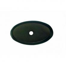 Top Knobs M1442 - Aspen Oval Backplate 1 3/4 Inch Medium Bronze